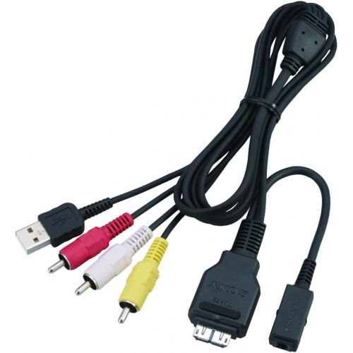 소니 Sony VMC MD2 DSC Accessory Audio Video and USB Cable Black