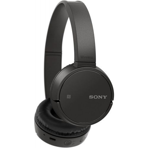 소니 Sony WH-CH500 Wireless On-Ear Headphones, Black (WHCH500/B)