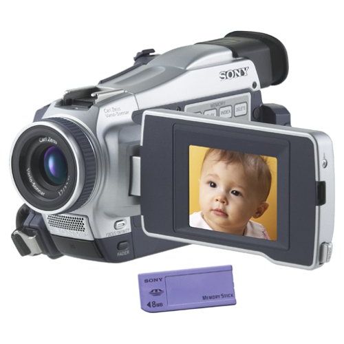 소니 Sony DCRTRV18 MiniDV Digital Handycam Camcorder w/ 2.5 LCD. MPEG, & Memory Stick (Discontinued by Manufacturer)