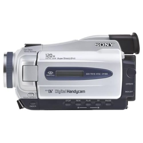 소니 Sony DCRTRV18 MiniDV Digital Handycam Camcorder w/ 2.5 LCD. MPEG, & Memory Stick (Discontinued by Manufacturer)