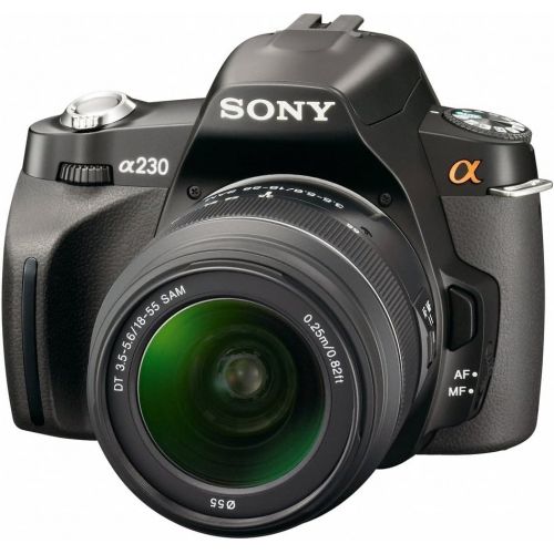 소니 Sony Alpha A230L 10.2 MP Digital SLR Camera with Super SteadyShot INSIDE Image Stabilization and 18-55mm Lens (Discontinued by Manufacturer)