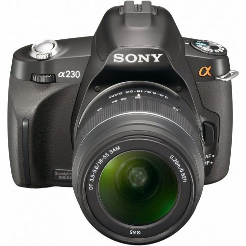 소니 Sony Alpha A230L 10.2 MP Digital SLR Camera with Super SteadyShot INSIDE Image Stabilization and 18-55mm Lens (Discontinued by Manufacturer)