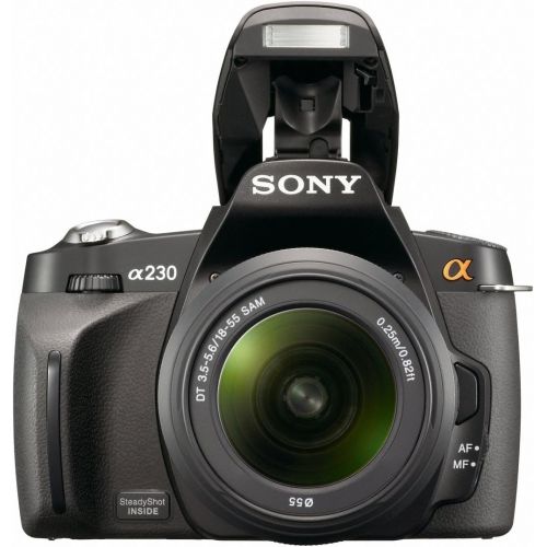 소니 Sony Alpha A230L 10.2 MP Digital SLR Camera with Super SteadyShot INSIDE Image Stabilization and 18-55mm Lens (Discontinued by Manufacturer)