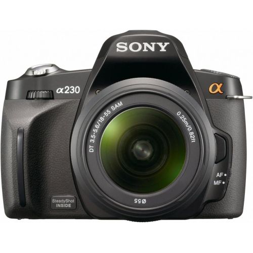 소니 Sony Alpha A230L 10.2 MP Digital SLR Camera with Super SteadyShot INSIDE Image Stabilization and 18-55mm Lens (Discontinued by Manufacturer)