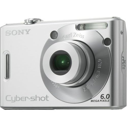 소니 Sony Cybershot DSCW30 6MP Digital Camera with 3x Optical Zoom