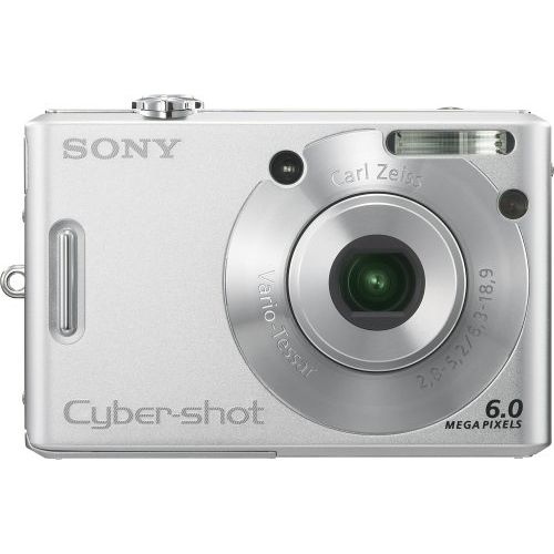 소니 Sony Cybershot DSCW30 6MP Digital Camera with 3x Optical Zoom