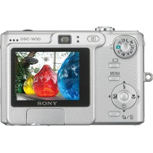 소니 Sony Cybershot DSCW30 6MP Digital Camera with 3x Optical Zoom