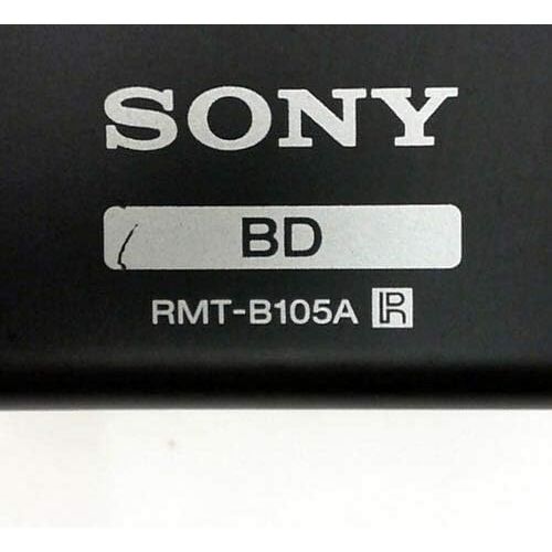 소니 Sony RMT-B105A Blu-Ray DVD Player Remote for BDP-BX110, BDP-S1100, BDP-S3100