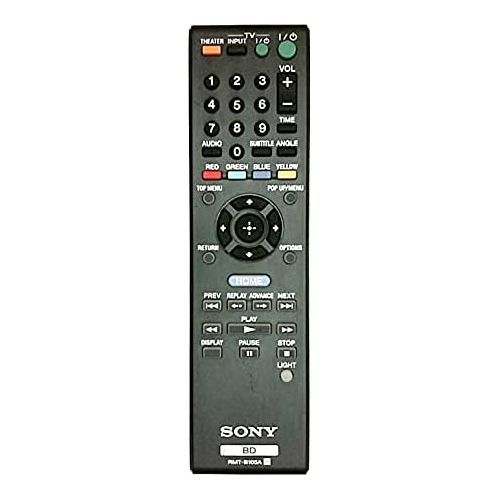 소니 Sony RMT-B105A Blu-Ray DVD Player Remote for BDP-BX110, BDP-S1100, BDP-S3100