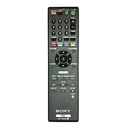 소니 Sony RMT-B105A Blu-Ray DVD Player Remote for BDP-BX110, BDP-S1100, BDP-S3100