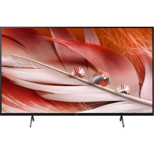 소니 Sony XR65X90J 65 inch X90J 4K Ultra HD Full Array LED Smart TV 2021 Model Bundle with Premiere Movies Streaming 2020 + 37-100 Inch TV Wall Mount + 6-Outlet Surge Adapter