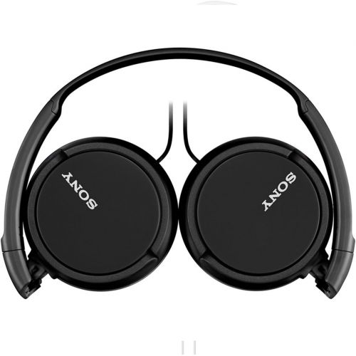 소니 Sony Extra Bass Smartphone Headset with Mic (Black) Headphone (MDRZX110AP)