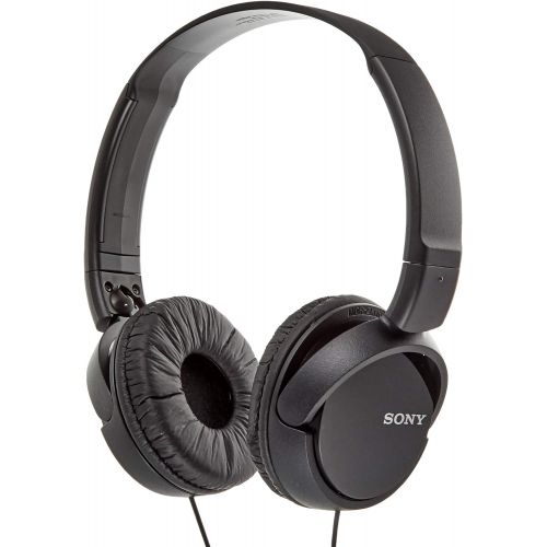 소니 Sony Extra Bass Smartphone Headset with Mic (Black) Headphone (MDRZX110AP)