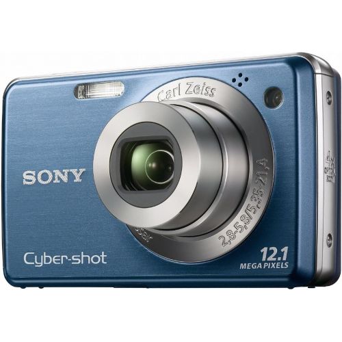 소니 Sony Cyber-shot DSC-W230 12 MP Digital Camera with 4x Optical Zoom and Super Steady Shot Image Stabilization (Dark Blue)