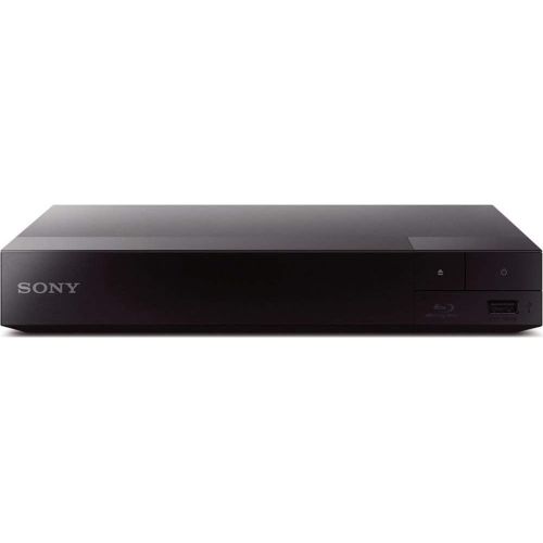 소니 Sony BDP-S1700 Streaming Blu-ray Disc Player w/Accessories Bundle Includes, 2.4GHz Wireless Backlit Keyboard with Touchpad, 6ft HDMI Cable and Laser Lens Cleaner for DVD/CD Players