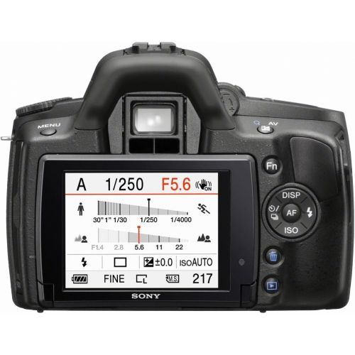 소니 Sony A390 Digital SLR Camera - Black (Discontinued by Manufacturer)