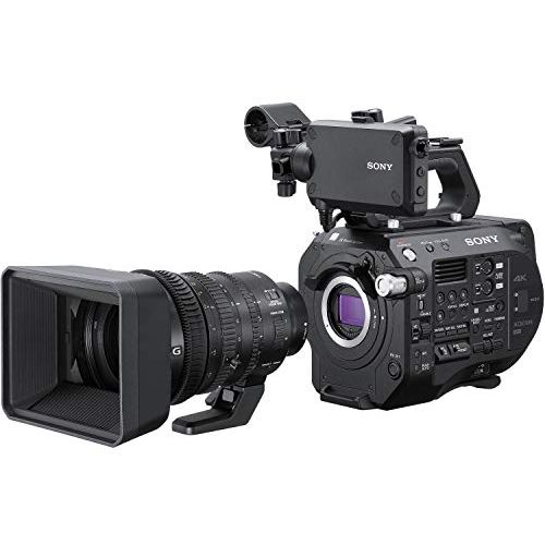 소니 Sony PXW-FS7M2 4K XDCAM Super 35 Camcorder Kit with 18-110mm Zoom Lens Professional Camcorder, Black (PXWFS7M2K)