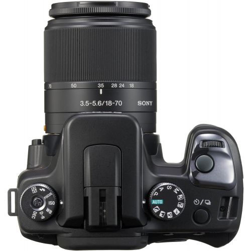 소니 Sony Alpha A100K 10.2MP Digital SLR Camera Kit with 18-70mm f3.5-5.6 Lens