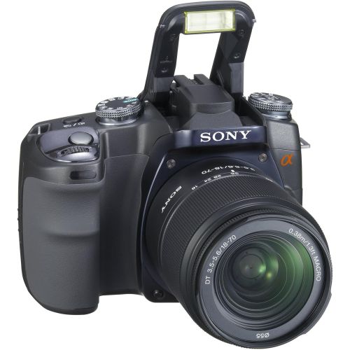 소니 Sony Alpha A100K 10.2MP Digital SLR Camera Kit with 18-70mm f3.5-5.6 Lens