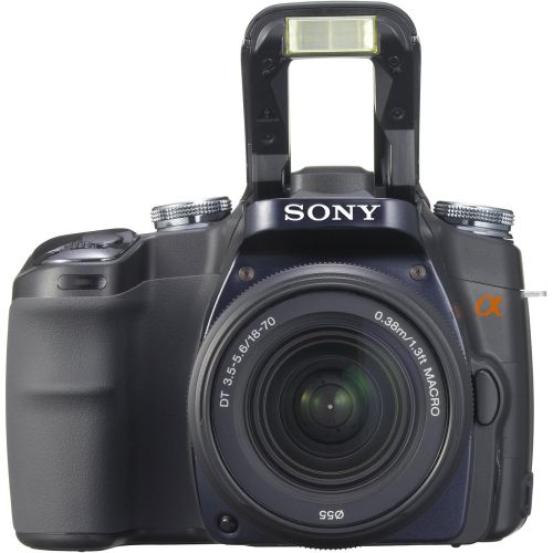 소니 Sony Alpha A100K 10.2MP Digital SLR Camera Kit with 18-70mm f3.5-5.6 Lens