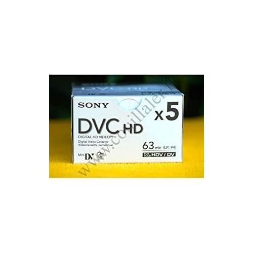 소니 Sony DVM63 HD DVC Mini Tape - 5 Pack