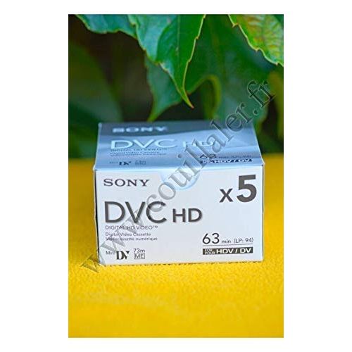 소니 Sony DVM63 HD DVC Mini Tape - 5 Pack