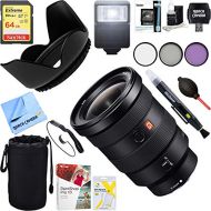 Sony (SEL1635GM FE 16-35mm F2.8 GM Wide-Angle Zoom Lens Full-Frame E-Mount Cameras + 64GB Ultimate Filter & Flash Photography Bundle