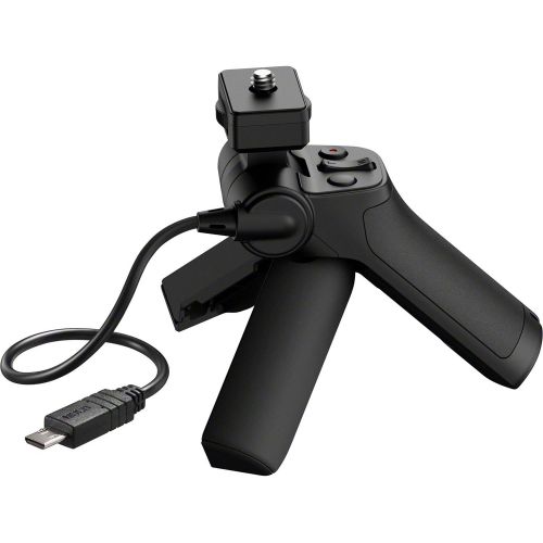소니 Sony VCT-SGR1 Shooting Grip & Mini Tripod with LED Video Light + Cleaning Kit