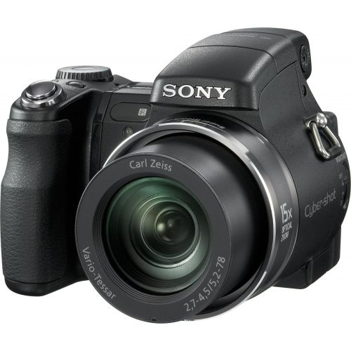 소니 Sony Cybershot DSC-H9 8MP Digital Camera with 15x Optical Image Stabilization Zoom (Discontinued by Manufacturer)