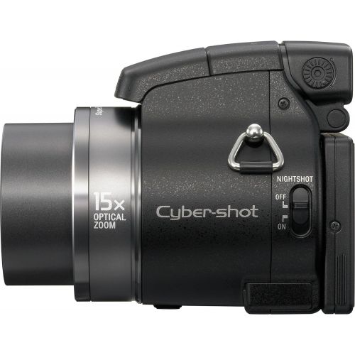 소니 Sony Cybershot DSC-H9 8MP Digital Camera with 15x Optical Image Stabilization Zoom (Discontinued by Manufacturer)