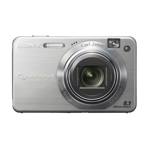 소니 Sony Cybershot DSCW150 8.1MP Digital Camera with 5x Optical Zoom with Super Steady Shot (Silver)