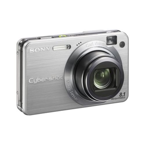 소니 Sony Cybershot DSCW150 8.1MP Digital Camera with 5x Optical Zoom with Super Steady Shot (Silver)