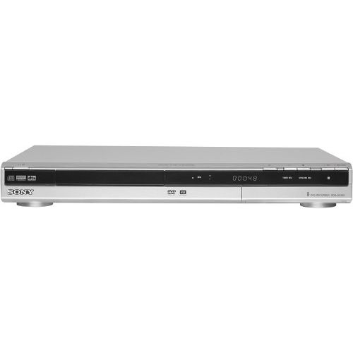 소니 Sony RDR-GX330 Single Tray DVD Recorder, Silver