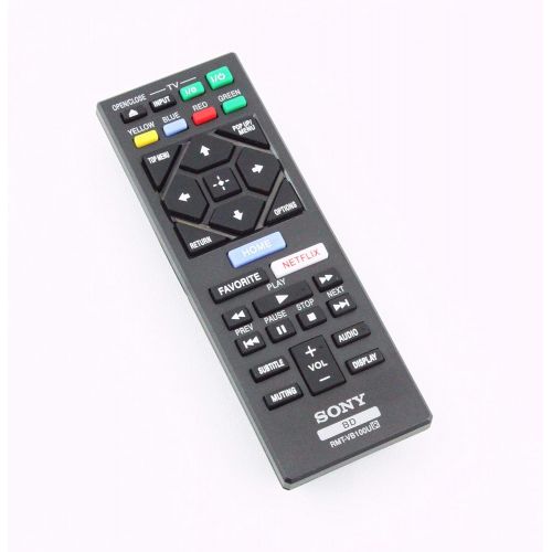 소니 Original Sony RMT-VB100U 4K DVD Blu-Ray Player Remote Control for Models BDP-BX150, BDP-BX350, BDP-BX550, BDP-BX650, BDP-S1500, BDP-S2500, BDP-S2900, BDP-S3500, BDP-S5500, BDP-S650