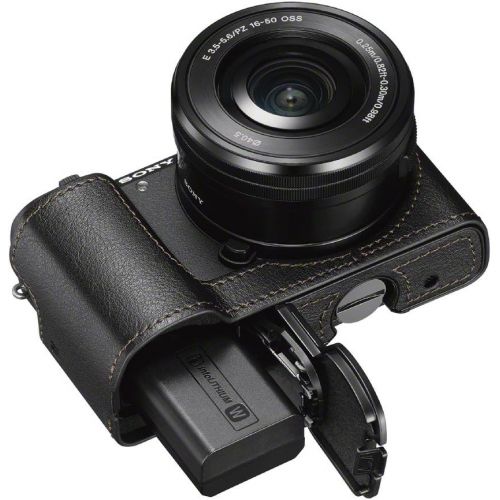 소니 Sony LCSEBD/B Body Case Lens Jacket (Black)