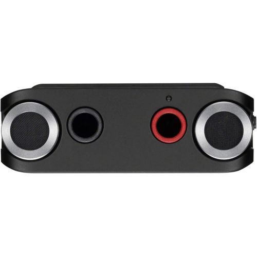 소니 Sony ICD-UX570 Series UX570 Digital Voice Recorder (Black) with Knox Gear Hardshell Case Condenser Microphone Bundle (3 Items)