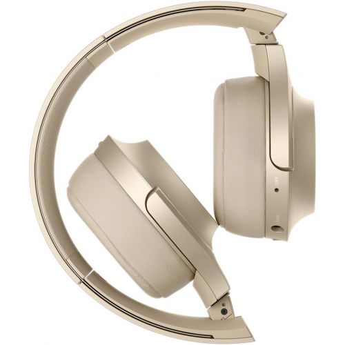 소니 Sony WH-H800 h.Ear Series Wireless On-Ear High Resolution Headphones (International Version/Seller Warrant) (Gold)