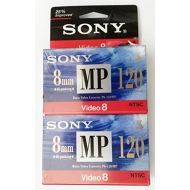 Sony 8mm MP Video Cassette - 120 min (2 Pack)