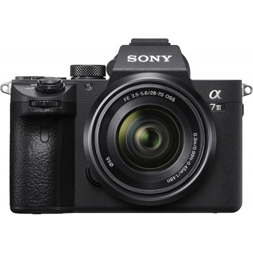 소니 Sony ILCE-7M3KB a7III Full Frame Mirrorless Camera with Lens Kit SEL2870 FE 28-70mm F3.5-5.6 OSS Bundle Including Sony LCSU21 Carrying Case + 64GB Memory Card + Deco Gear Accessori