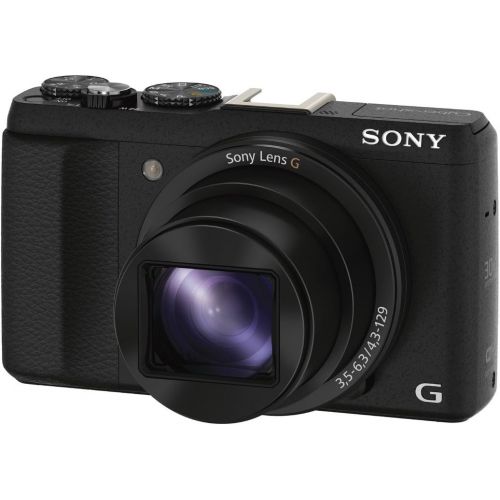 소니 Sony DSC-HX60V/B 20.4 MP Digital Camera with 30x Optical Image Stabilized Zoom, 3 LCD (Black)