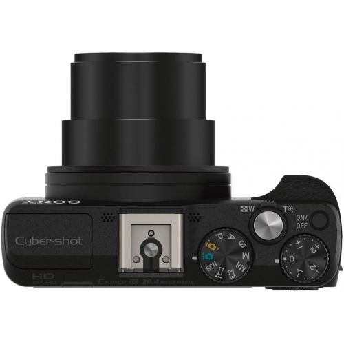 소니 Sony DSC-HX60V/B 20.4 MP Digital Camera with 30x Optical Image Stabilized Zoom, 3 LCD (Black)