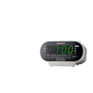 Sony ICF-C318 Automatic Time Set Clock Radio with Dual Alarm (White) (Discontinued by Manufacturer)