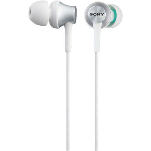 소니 Sony MDR-EX450-W Earphones with Aluminium Housing - White