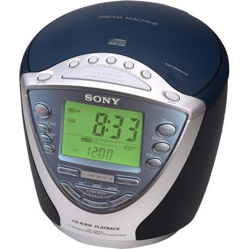 소니 Sony Dream Machine ICF CD843V CD Clock Radio with Digital Tuner (Discontinued by Manufacturer)