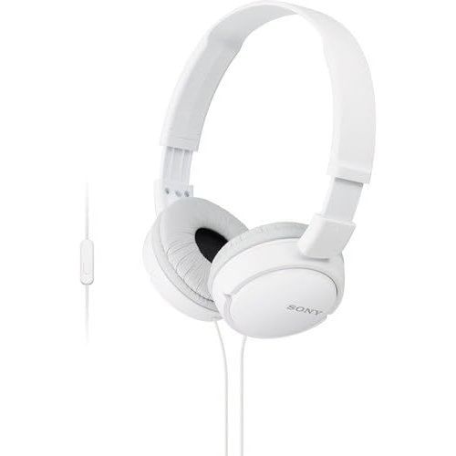 소니 Sony Premium Lightweight Extra Bass Stereo Headphones with in-line Mic & Remote for Apple iPhone/Android Smartphone