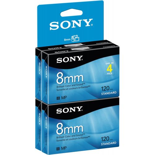 소니 Sony 8mm 120-minute 4 pack (Discontinued by Manufacturer)