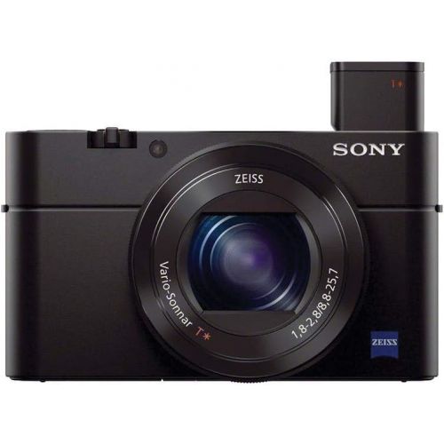 소니 Sony Cyber-Shot DSC-RX100 III Digital Camera, 20.1MP - Bundle with Case, 32GB Class 10 SDHC Card, Cleaning Kit, USB Card Reader