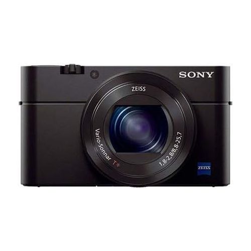 소니 Sony Cyber-Shot DSC-RX100 III Digital Camera, 20.1MP - Bundle with Case, 32GB Class 10 SDHC Card, Cleaning Kit, USB Card Reader