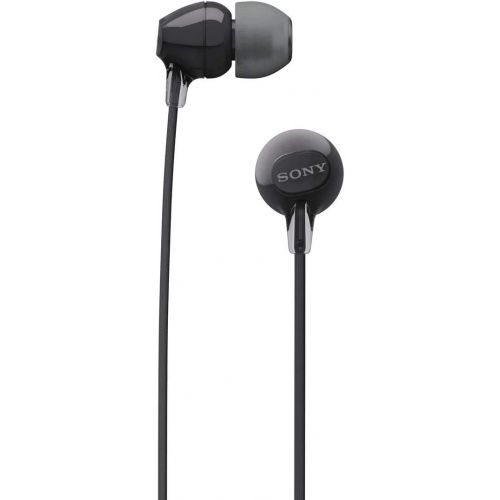 소니 Sony WI-C300 Wireless In-Ear Headphones, Black (WIC300/B)