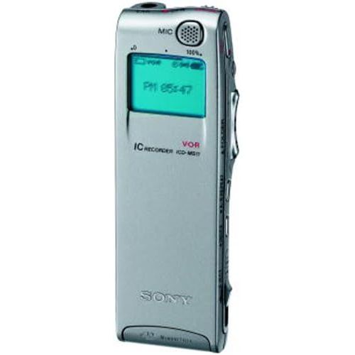 소니 Sony ICD-MS515 Memory Stick Digital Voice Recorder with Voice-to-Print Compatibility